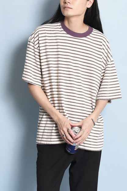 GIANT MULTI BORDER S/S TEE  DEL:3月