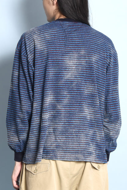GIANT MULTI BORDER L/S TEE  DEL:2月