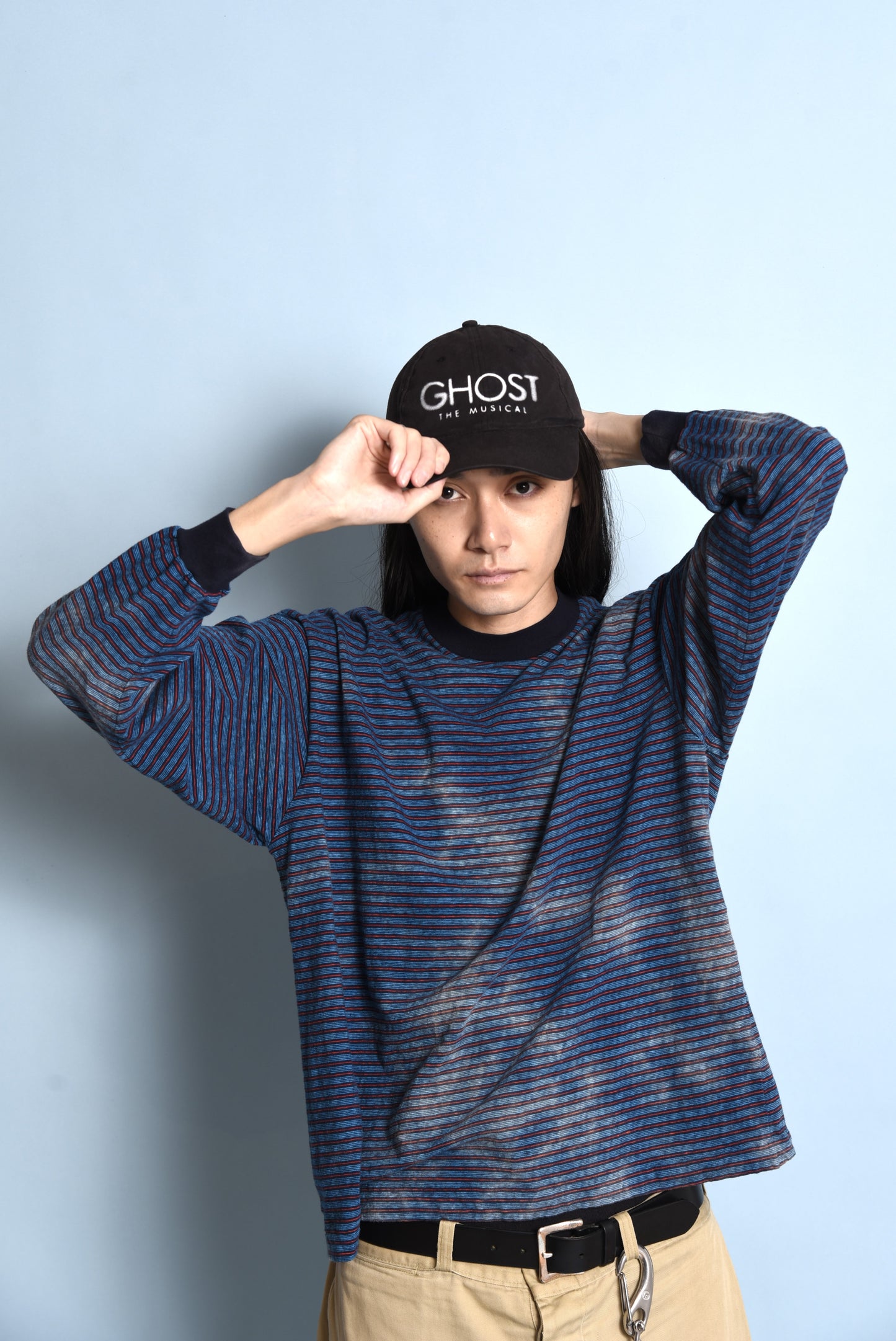 GIANT MULTI BORDER L/S TEE  DEL:2月