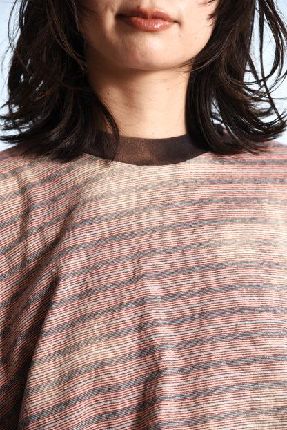 GIANT MULTI BORDER L/S TEE  DEL:2月