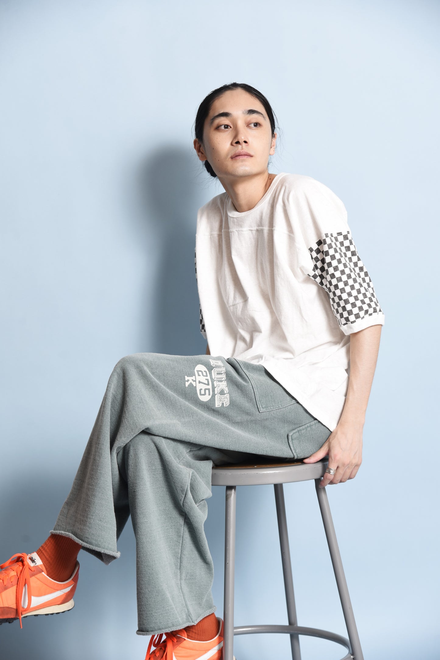 ATHLETIC S/S CHECKER  DEL:2月