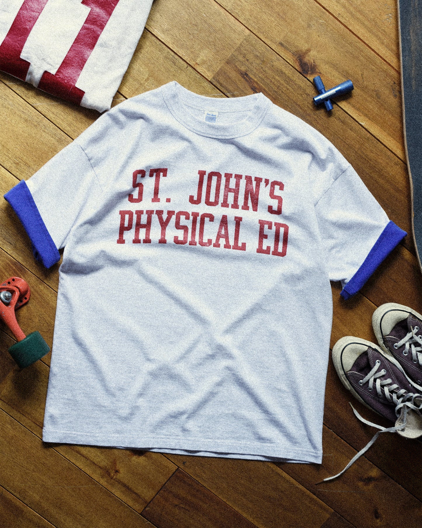 FAKE REVERSIBLE TEE(JOHNS)