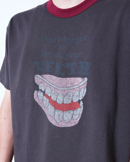 S/S NICKY RINGER TEE（TEETH)