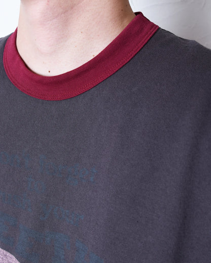 S/S NICKY RINGER TEE（TEETH)