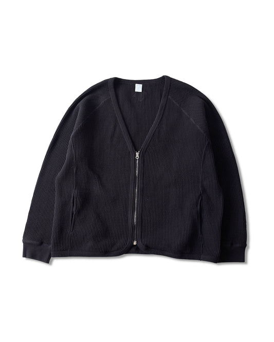 Max Weight Waffle Zip Cardigan