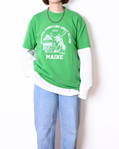 GIANT Tube6  Print TEE(moose)