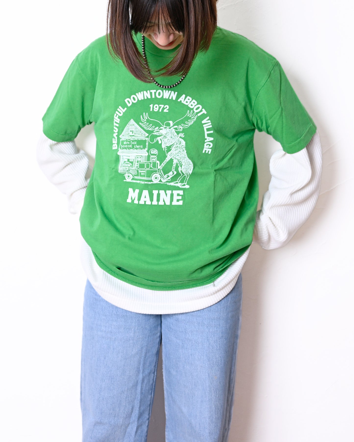 GIANT Tube6  Print TEE(moose)